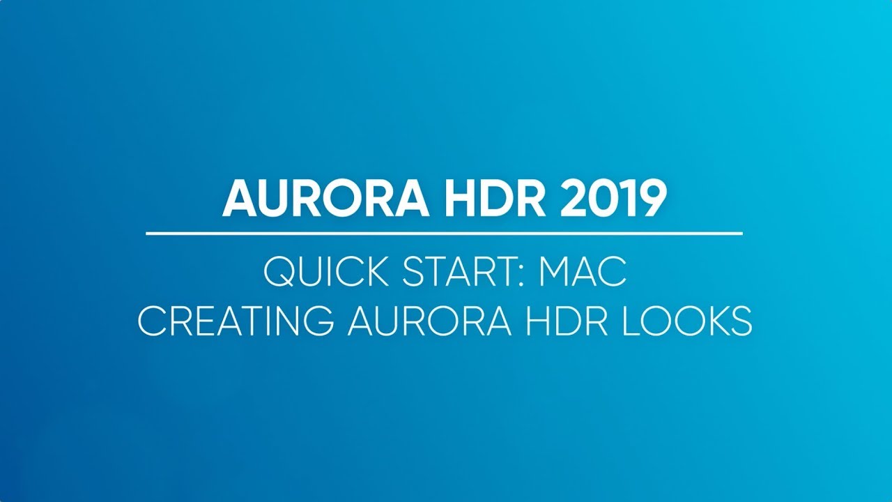 aurora hdr 2017 for mac software